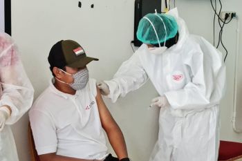 Capaian vaksinasi nakes di NTT tahap  satu capai 110 persen