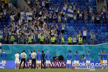 Kasus COVID-19 Finlandia bertambah dari suporter Euro 2020