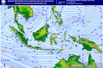 BMKG prediksi Sulteng  masih diguyur hujan sampai akhir Juli