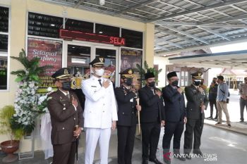 HUT Bhayangkara ke-75 di Bukittinggi juga diisi peresmian Gedung Pelayanan Terpadu Satu Pintu