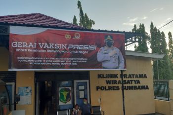 Polda NTB siapkan 119 gerai vaksin dan pelayanan 24 jam