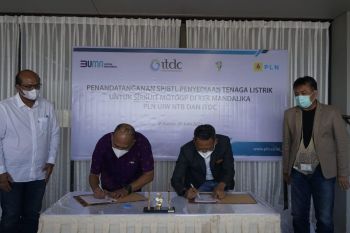 PLN-ITDC tanda tangani perjanjian jual beli listrik untuk KEK Mandalika