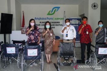 Bandara Samrat salurkan bantuan program TJSL saat HLUN
