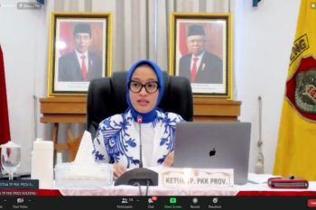 TP PKK bantu Pemprov Kalteng sosialisasikan disiplin prokes manfaatkan kemajuan TI