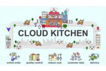Industri layanan makanan dipaksa beralih ke "cloud kitchen"