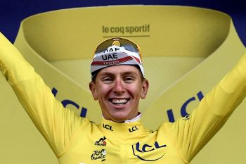 Tadej Pogacar pertahankan jersey kuning, Ben O'Connor juara Etape 9