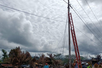 PLN lakukan penormalan listrik di Elelim Yalimo Papua