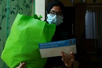 PWI Jateng kembali tunjukkan kepedulian kepada wartawan terinfeksi Covid-19