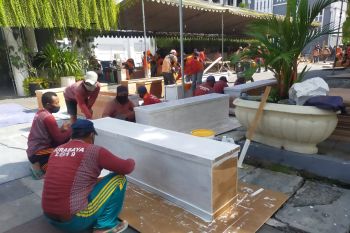 697 jenazah dimakamkan secara prokes di Surabaya dalam sebulan