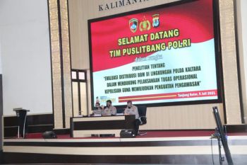 Puslitbang Polri di Kaltara, evaluasi distribusi BBM untuk tingkatkan pengawasan