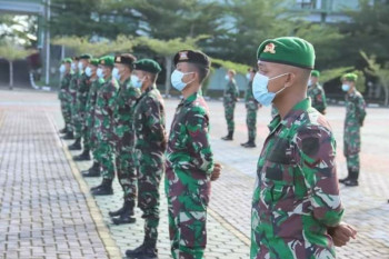 Pangdam XII/Tanjungpura lepas keberangkatan 84 personel Apter ke Papua