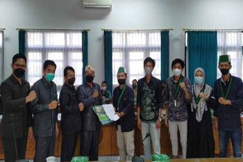 DPRD Kalteng terima aspirasi HMI Palangka Raya terkait RUU KUP