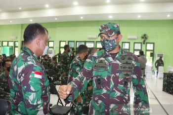 Satuan BKO Kodim persiapan siap bertugas di Papua