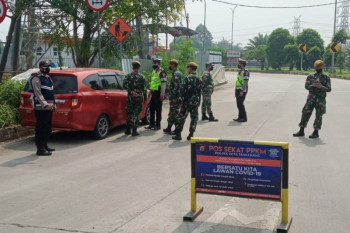 Puluhan pemuda pemain 'skateboard' ditangkap polisi saat pemberlakuan PPKM Darurat