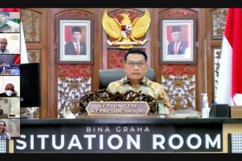 Perlu pembinaan petani untuk tekan kebutuhan impor garam, kata Moeldoko