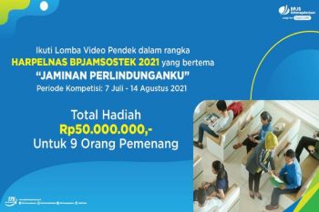 BPJS Ketenagakerjaan gelar lomba video pendek "Jaminan Perlindunganku"
