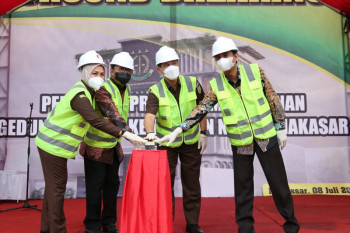 Pembangunan Kantor Kejari Makassar telan anggaran sebesar Rp36,7 miliar