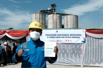 SG dan Polres Rembang bersinergi capai 100 persen karyawan tervaksinasi