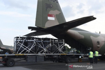 Pemerintah Singapura kirim bantuan penanganan COVID-19 untuk Indonesia