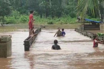 Lima desa di Aceh Jaya  terisolasi akibat banjir