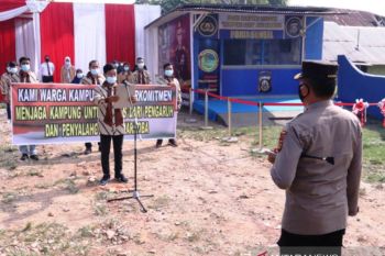 Polda Sumsel bangun kampung  tangguh narkoba di eks lokalisasi