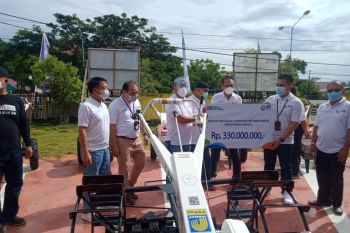 Pemkab Buol  dapat bantuan 10 traktor tangan dari BRI