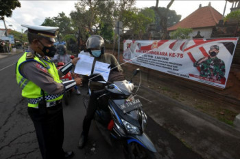 Penambahan pos penyekatan PPKM di Denpasar
