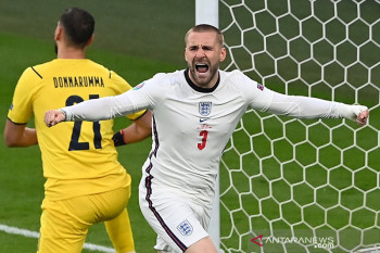 Luke Shaw pegang rekor gol tercepat final Euro