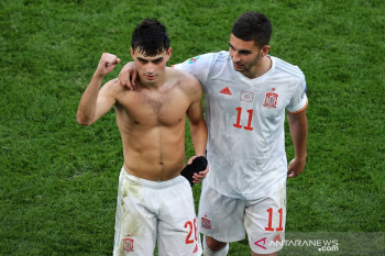 Gelandang Spanyol Pedri jadi Pemain Muda Terbaik Euro 2020