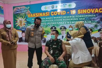 Kodim 0403 OKU gelar vaksinasi massal