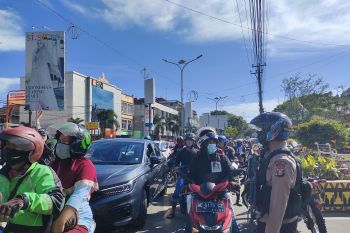 Empat ruas jalan di Kota Bandarlampung ditutup selama PPKM Darurat
