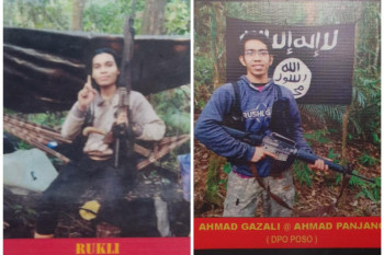 Evakuasi jasad dua teroris MIT Poso