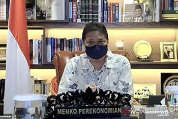Menko Perekonomian Airlangga dijadwalkan kunjungan kerja ke Singapura 12-14 Juli