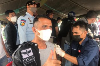 640 Warga Binaan Pemasyarakatan Lapas Bukittinggi di Biaro jalani vaksinasi