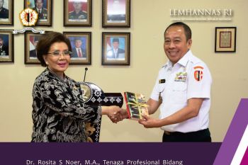 Obituari - Pengabdian sepanjang hayat  dr Rosita S Noer di Lemhannas