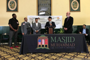 Puluhan tokoh agama dan politik AS mendukung seruan Masjid Muhammad