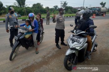 Penyekatan PPKM Darurat Di Padang