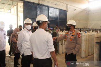 Kapolres OKU pastikan tidak ada penimbunan oksigen
