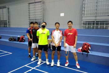 Kondisi timnas bulu tangkis selama sepekan di Kumamoto