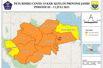 Pasien COVID-19 dalam proses perawatan  di Jambi dekati 3.000 orang