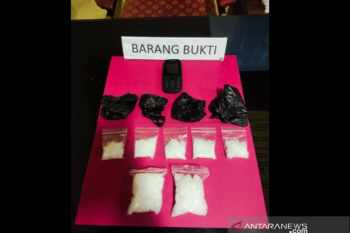 Polda Sultra tangkap seorang pengedar 151 gram sabu-sabu di Kendari