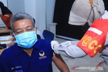 NasDem Sulteng  imbau semua kader ikut program vaksinasi COVID-19