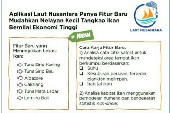 Aplikasi Laut Nusantara bisa deteksi lokasi ikan tuna