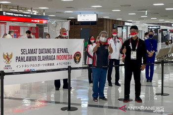 Dubes RI menyambut kedatangan atlet Indonesia untuk Olimpiade Tokyo
