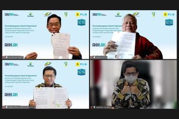 Sinergi tiga BUMN mewujudkan Indonesia lebih ramah lingkungan