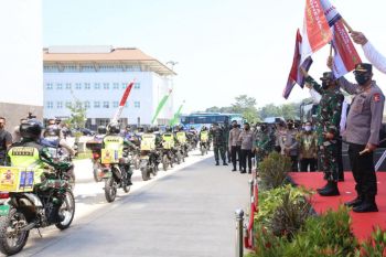 458 Ton beras dan 15.000 paket Sembako PPKM Darurat disebar Polri bagi masyarakat Banten