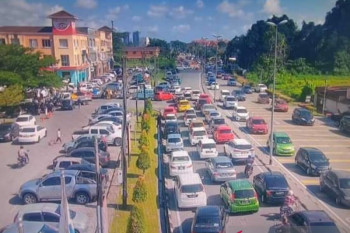 Jelang Idul Adha, terjadi peningkatan arus kendaraan di Malaysia