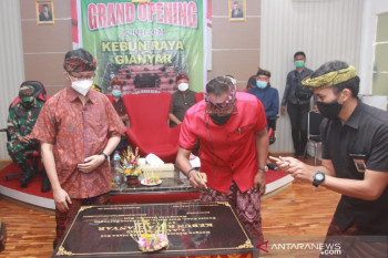 Kebun Raya Gianyar diresmikan