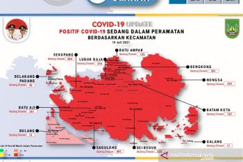 Batam dan pulau penyangga masih zona merah COVID-19