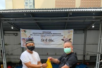 Pandemi COVID-19 tak halangi berbuat baik di hari Idul Adha